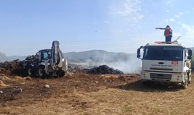 Bilecik Pazaryeri'nde aynı çiftlikte bir haftada ikinci yangın!